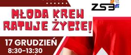 MŁODA KREW RATUJE ŻYCIE!RATUJE ŻYCIE!