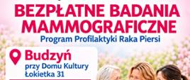 Bezpłatne badania mammograficzne w Budzyniu