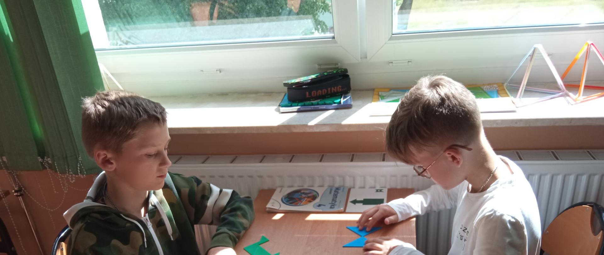 Tangram w klasie 4