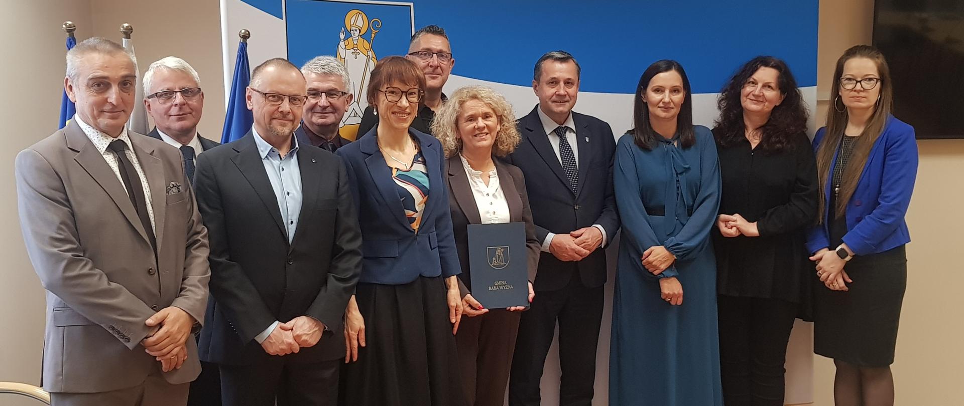 Spotkanie Wójta Gminy Raba Wyżna z Dyrektorami z okazji Dnia Edukacji Narodowej