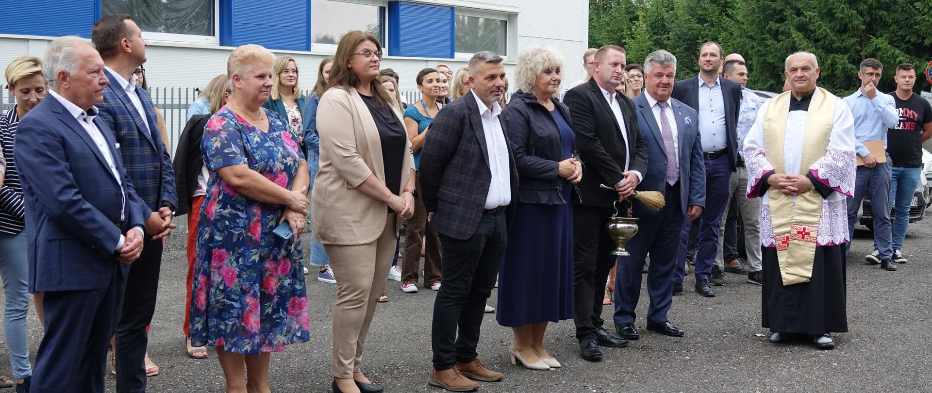 Otwarcie drogi Celejów gmina Wilga