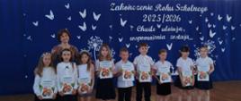 Uczniowie wyróżniający się w nauce - klasa 2