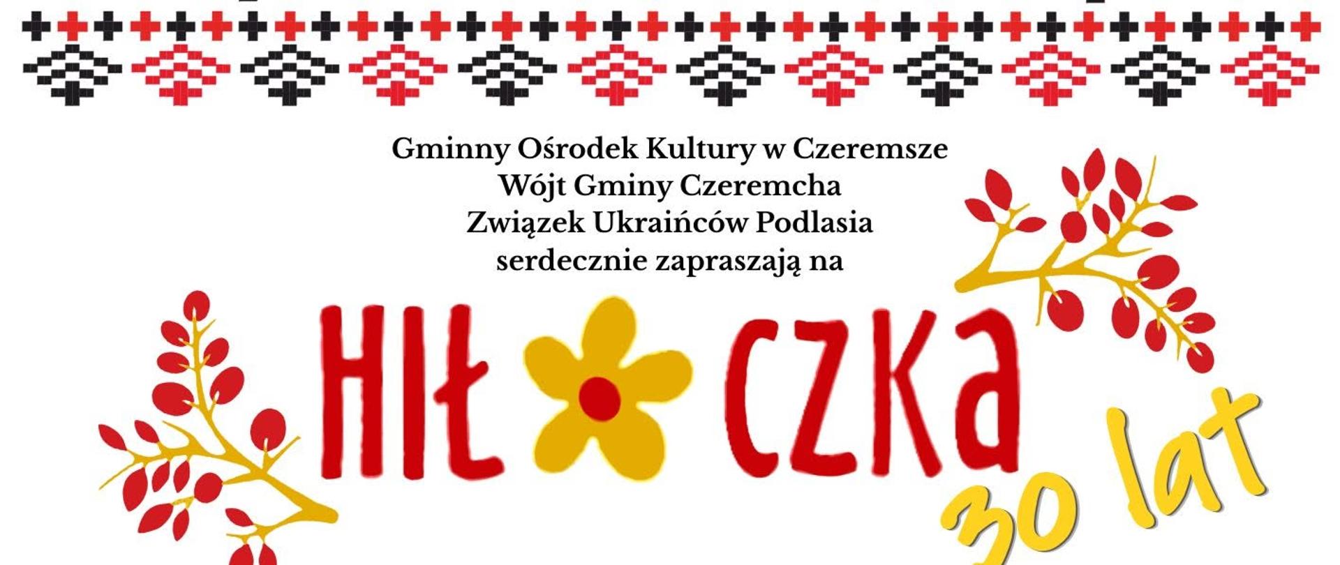 Na plakacie umieszczono informacje o wydarzeniu wraz z harmonogramem - info umieszczone w artykule