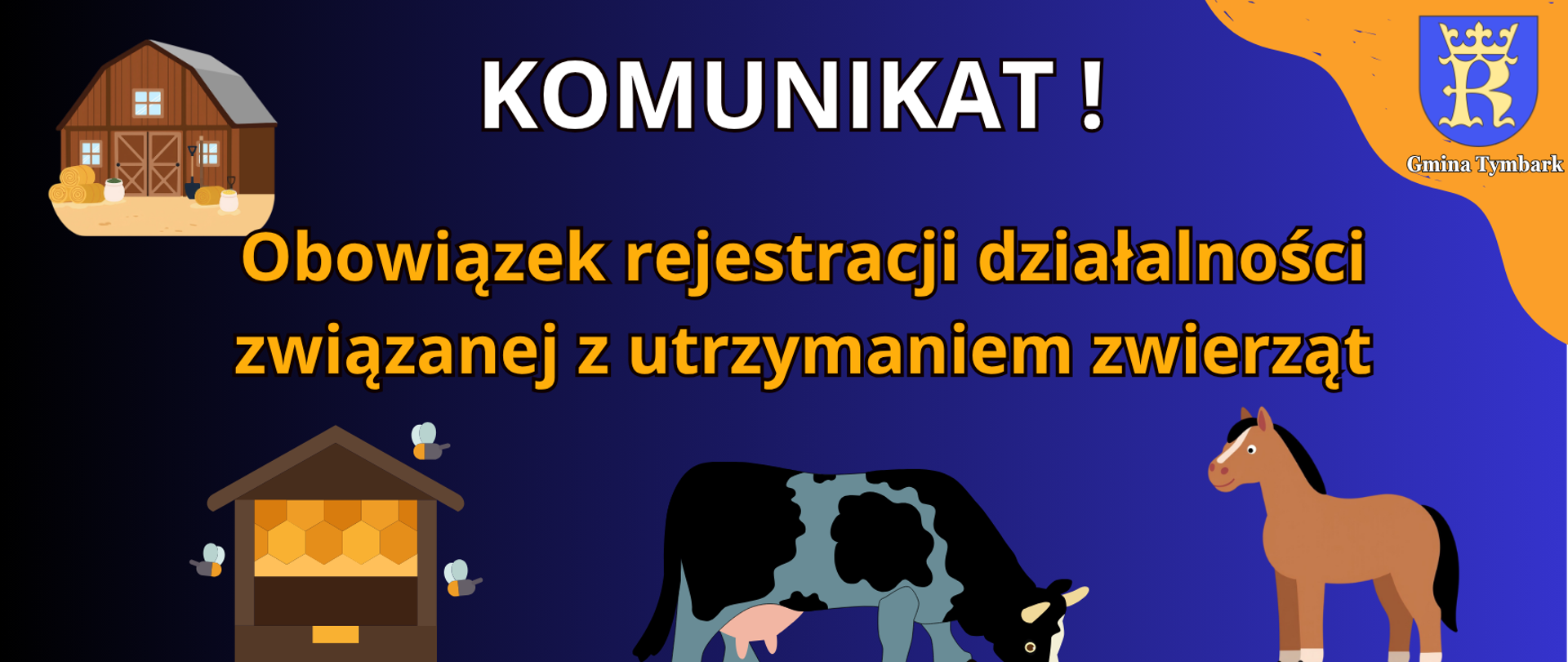 Zwierzęta komunikat