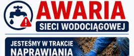 Awaria sieci wodociągowej - 6 maja 2026 r. 