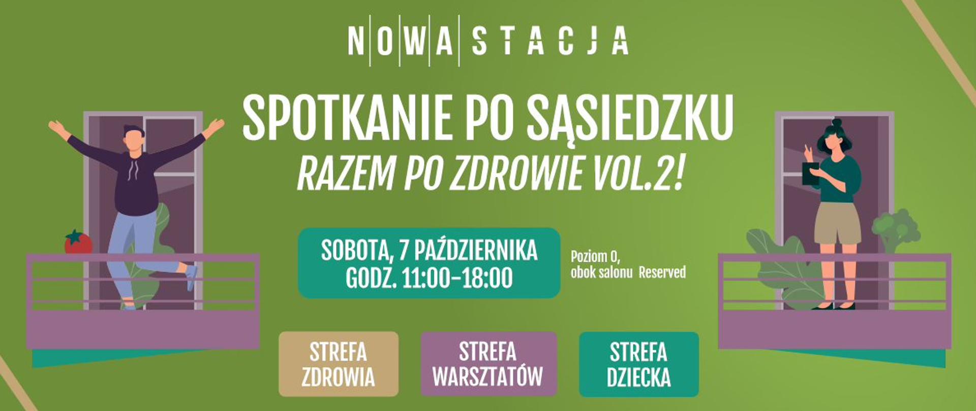 Spotkanie po sąsiedzku - plakat