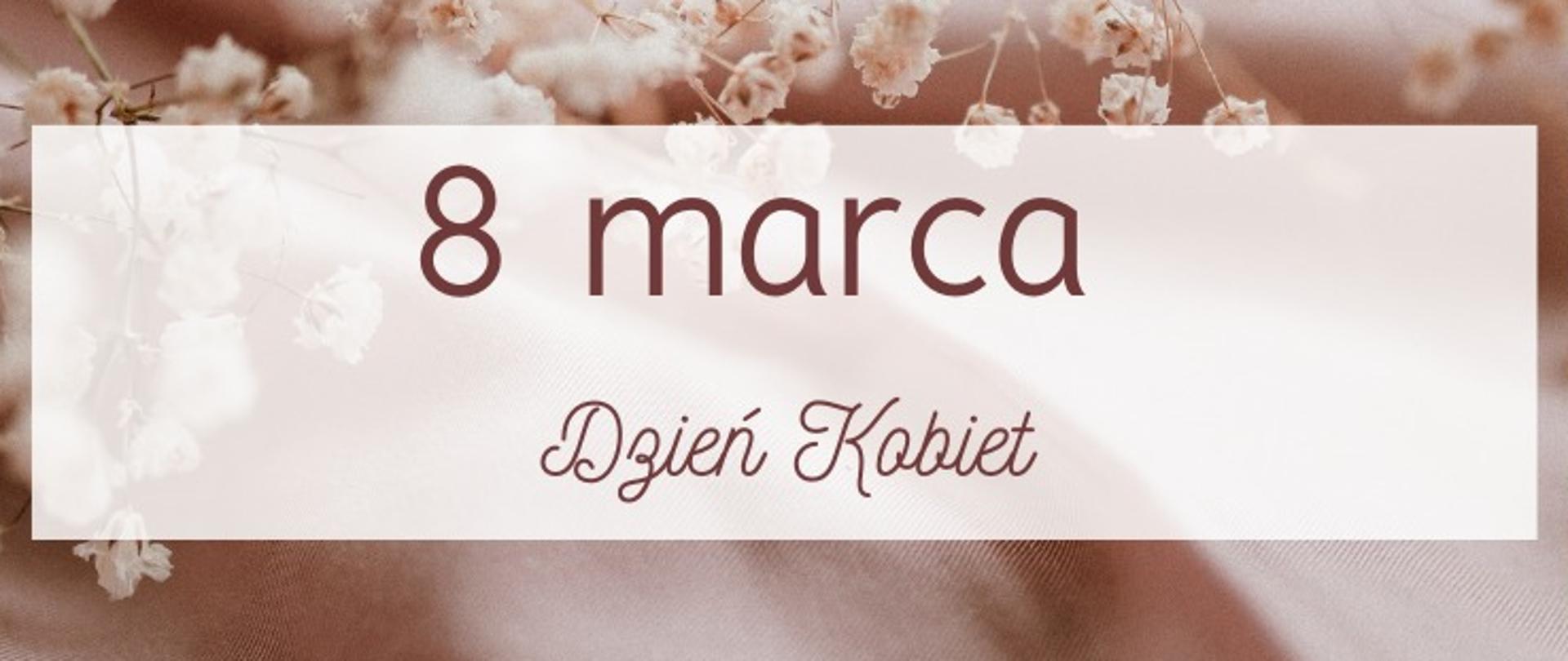 baner 8 marca - Dzień Kobiet