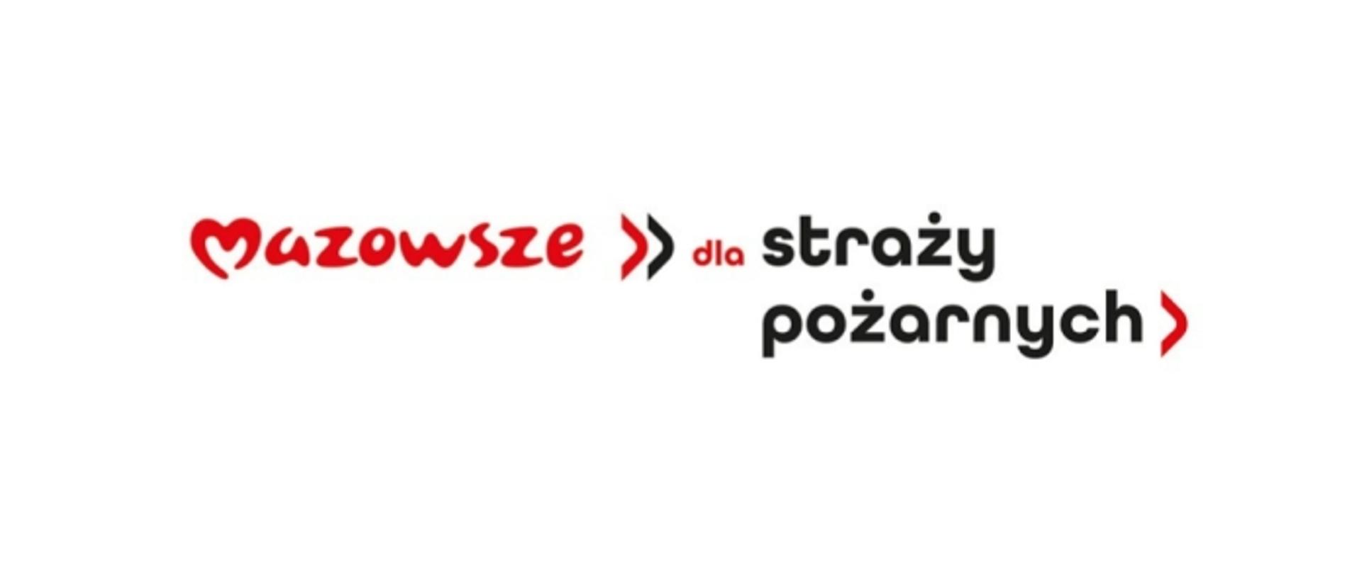 Logo Mazowsze dla straży pożarnych