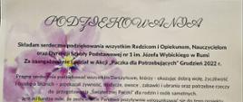 PACZKA DLA POTRZEBUJĄCYCH