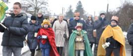 Uczestnicy Orszaku podążali za Trzema Królami