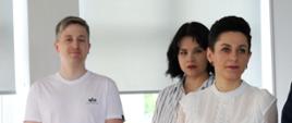 Przedstawiciele Organizatorów Konkursu w trakcie otwarcia eliminacji