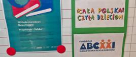 Plakaty promujące akcję Dzień Książki dla Dzieci