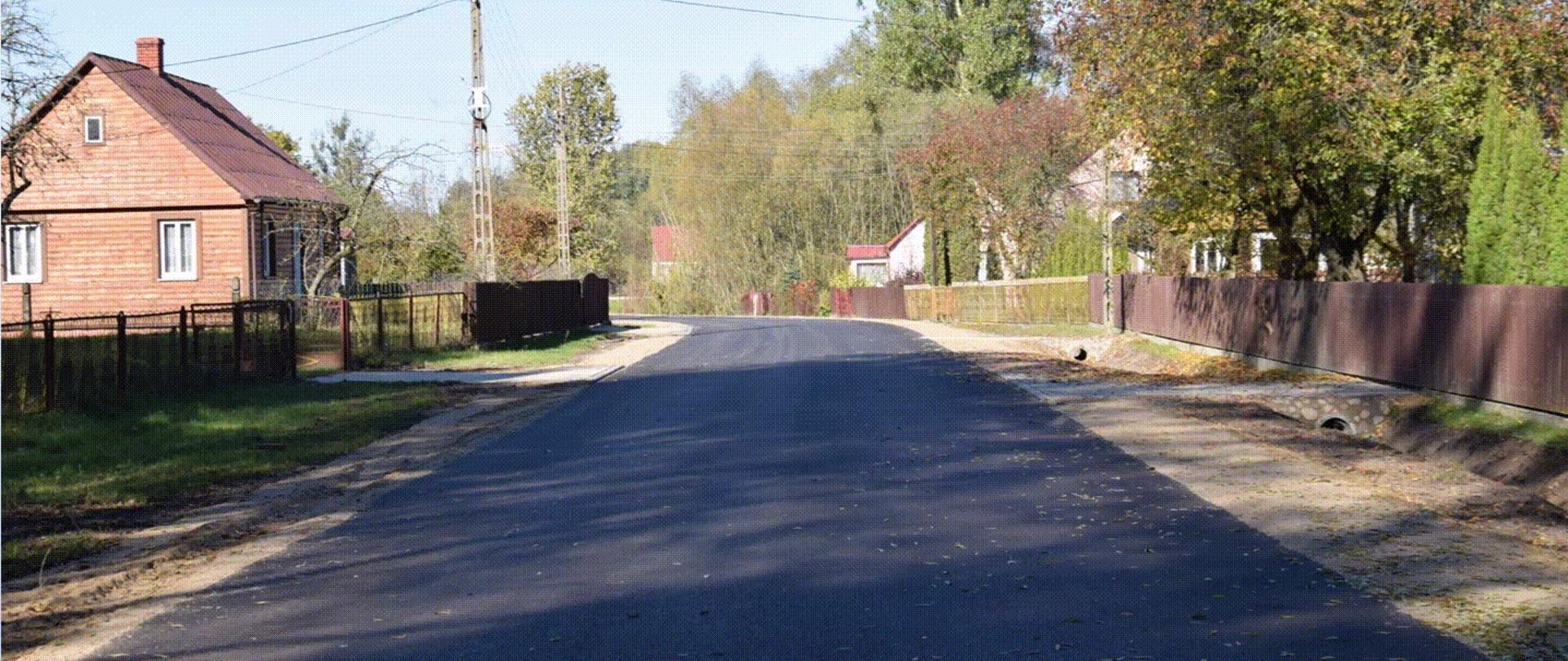 Droga powiatowa w m.Gredele - wspólna inwestycja Powiatu Bielskiego i Gminy Orla