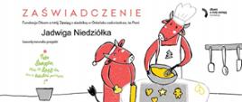 zaświadczenie dla szkolnego koordynatora o udziale w kampanii