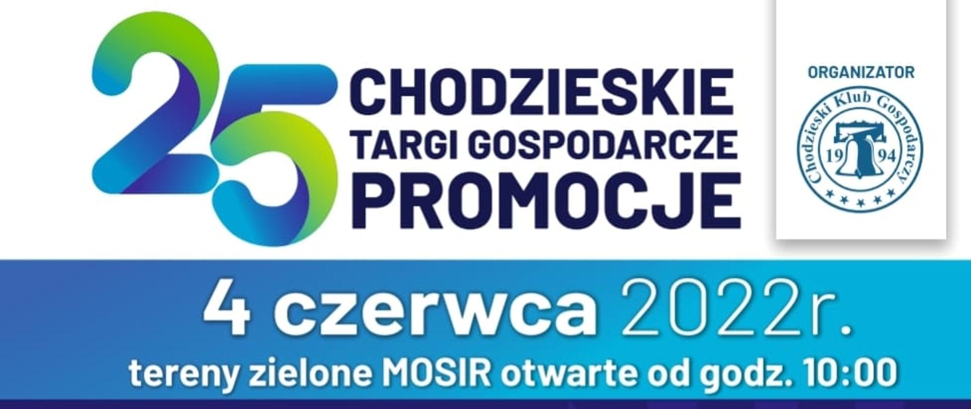 Plakat, informacja o Chodzieskich Targach Gospodarczych 