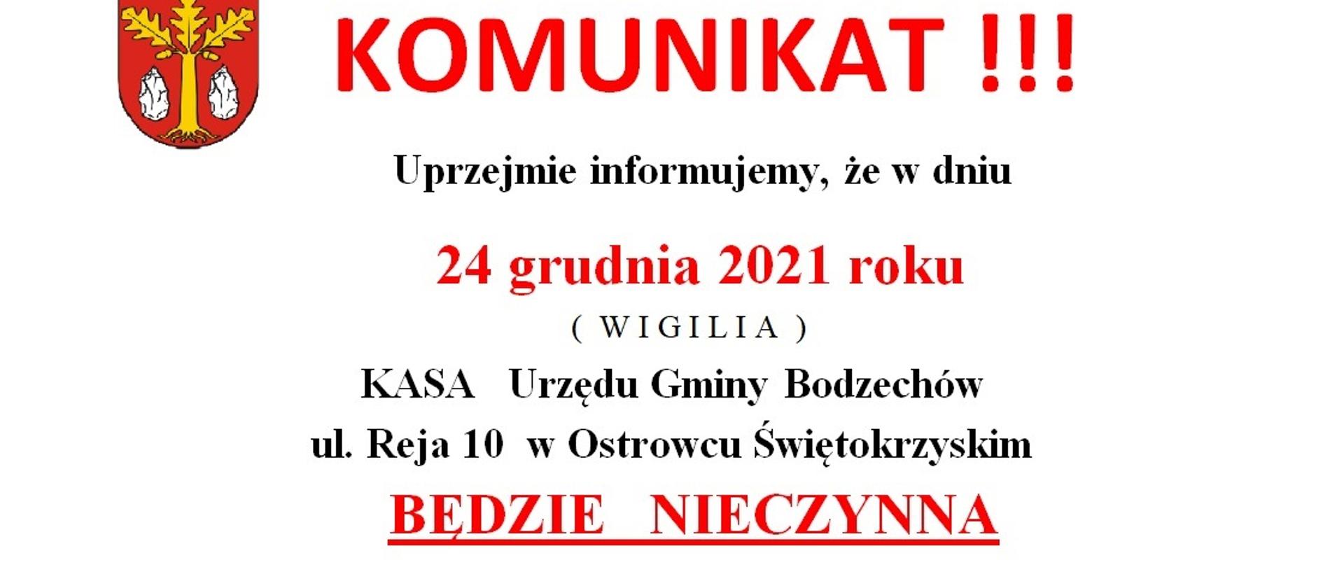 komunikat