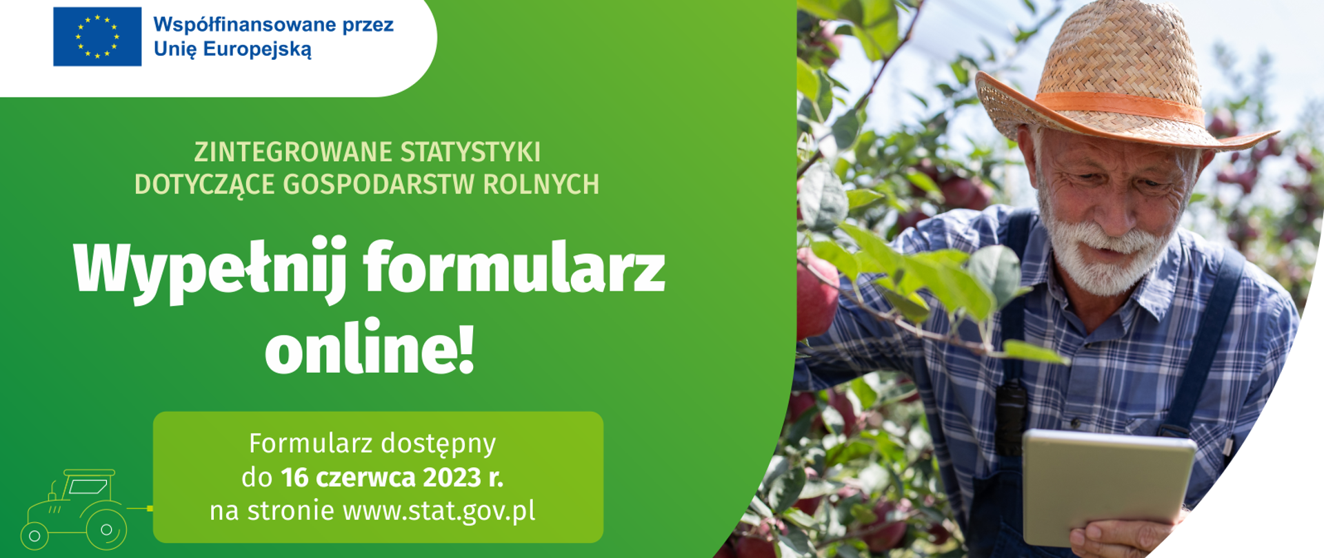 Ruszają ważne badania polskiego rolnictwa! Skorzystaj z formularza on-line