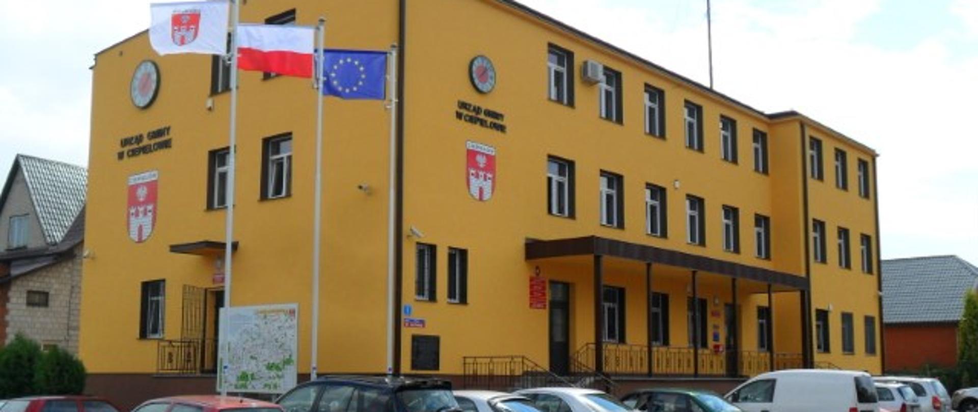 Budynek Urzędu Gminy w Ciepielowie