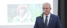 Przemawia Starosta Hajnowski Andrzej Skiepko