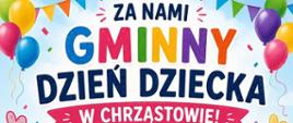 Plakat z podziękowaniami