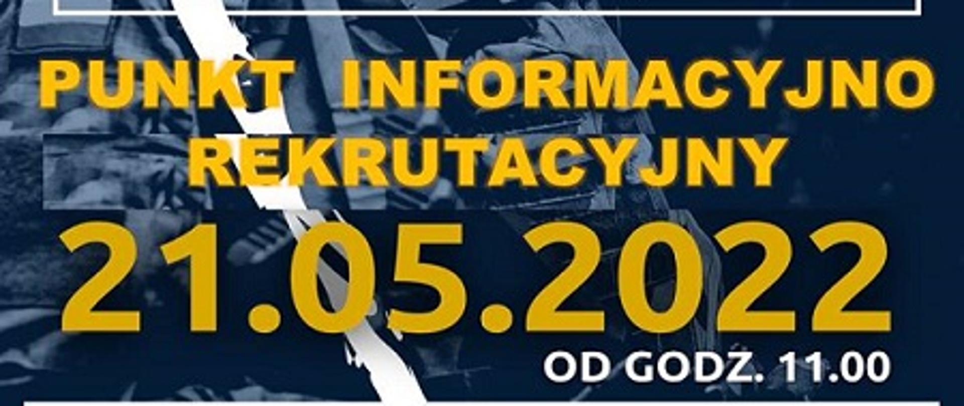 Punkt Informacyjno-rekrutacyjny plakat