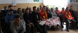 Uczestnicy WTZ, którzy wzięli udział w spotkaniu