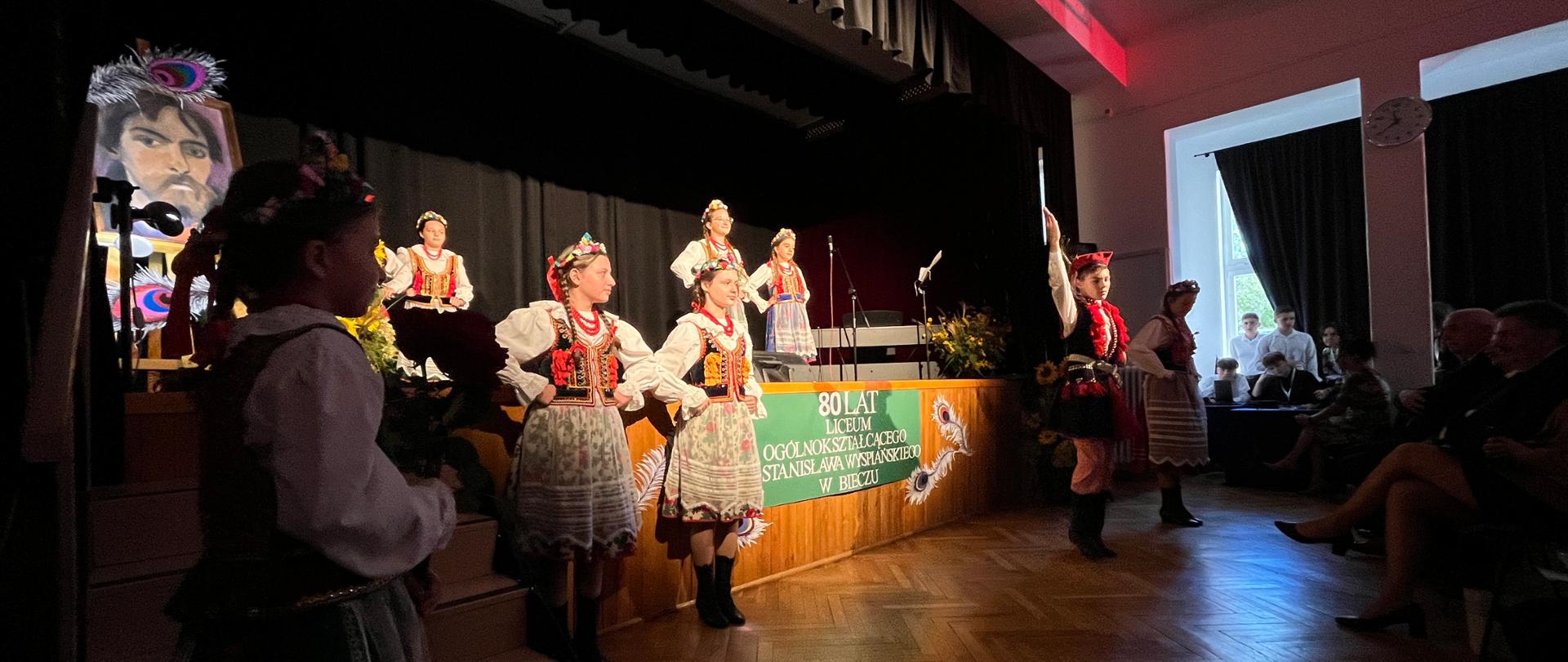 Program artystyczny podczas uroczystości