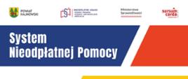Plakat zawierający informacje na temat organizacji punktów nieodpłatnego poradnictwa prawnego w powiecie hajnowskim. Info zawarte w artykule.