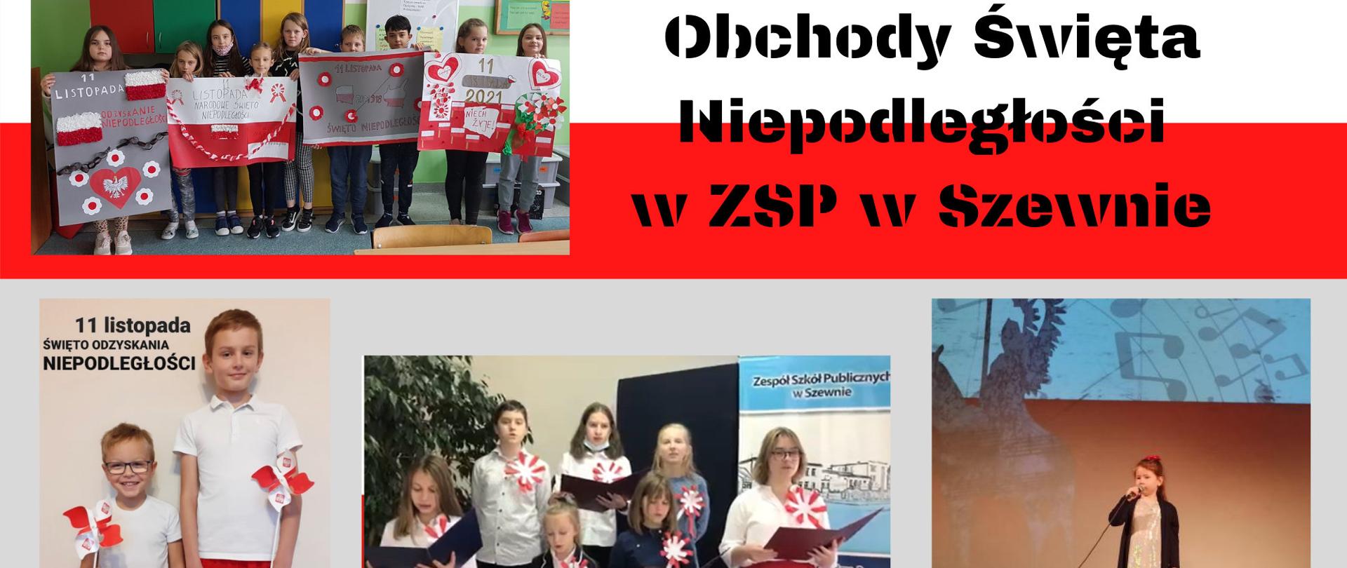 Obchody Święta Niepodległości w ZSP w Szewnie