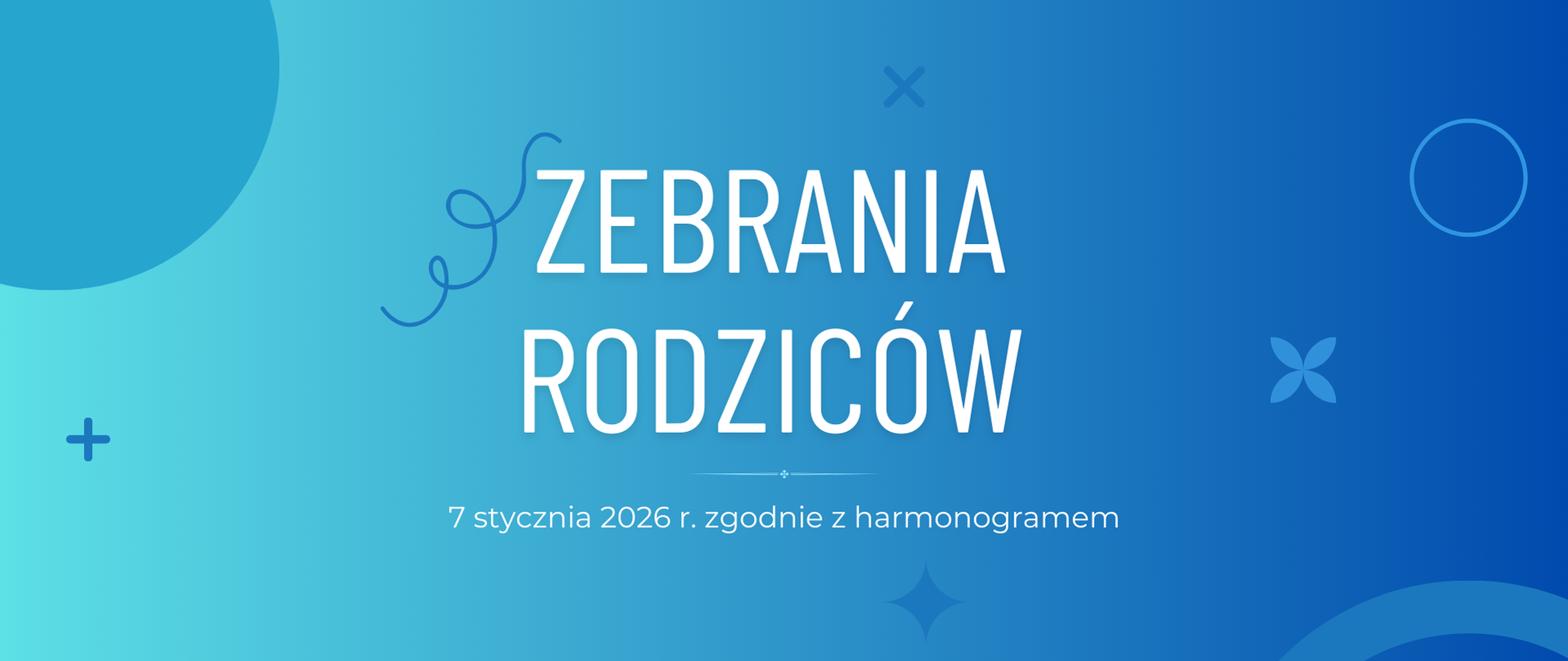 Zebrania rodziców