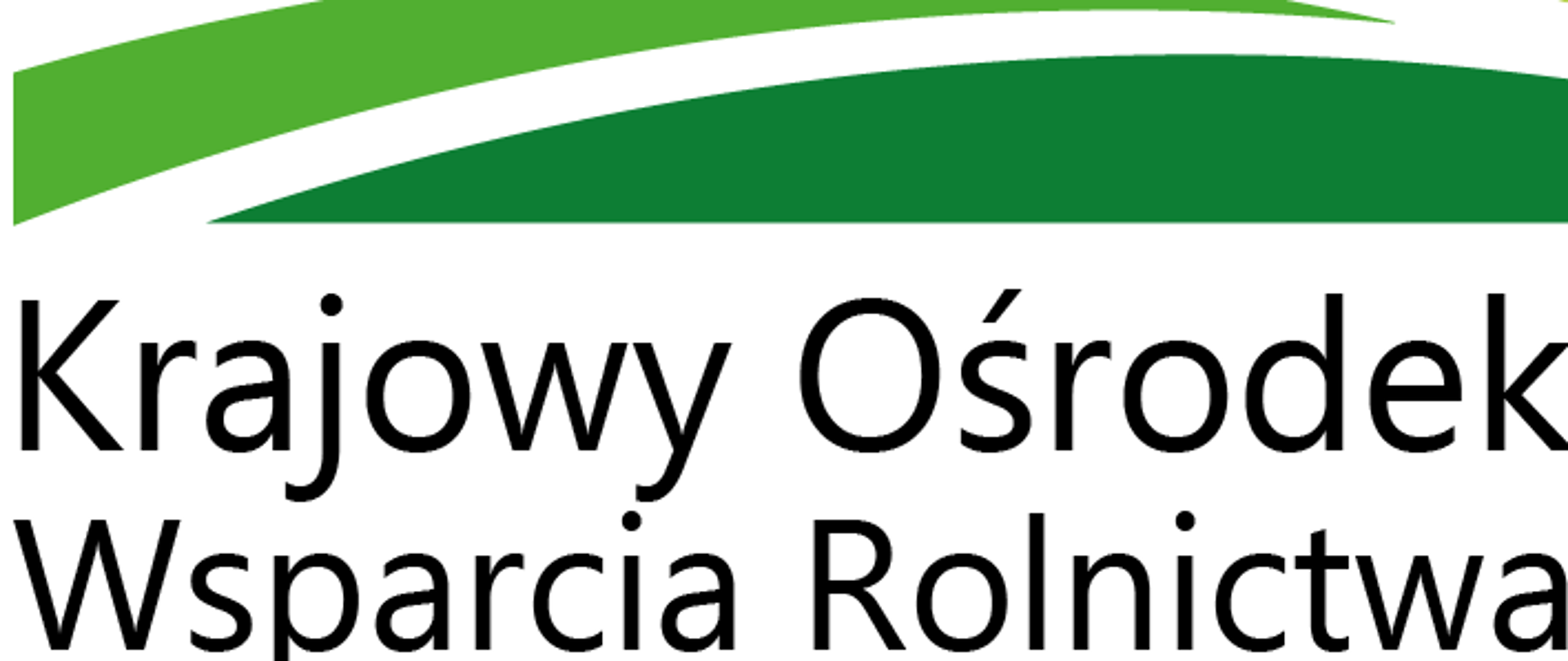 Zdjęcie przedstawia logo Krajowego Ośrodka Wsparcia Rolnictwa.