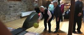 Podczas zajęć bowling