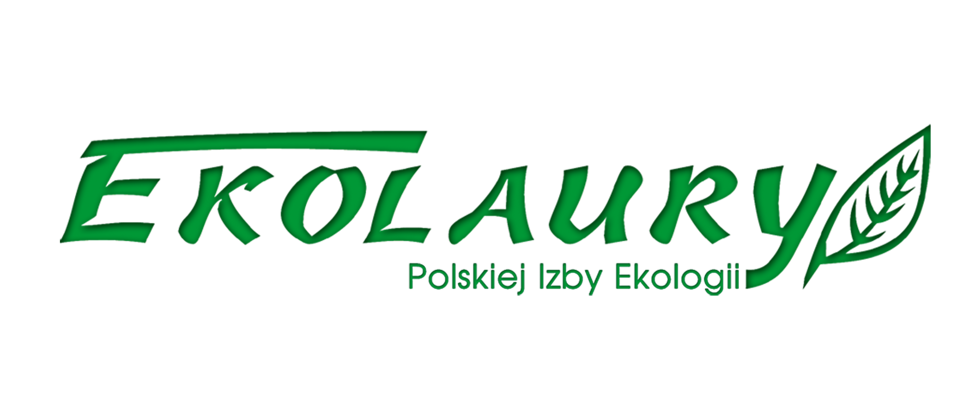 Logo z napisem EKOLAURY Polskiej Izby Ekologii