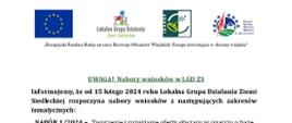 INFORMACJA O NABORACH NA 2024 ROK