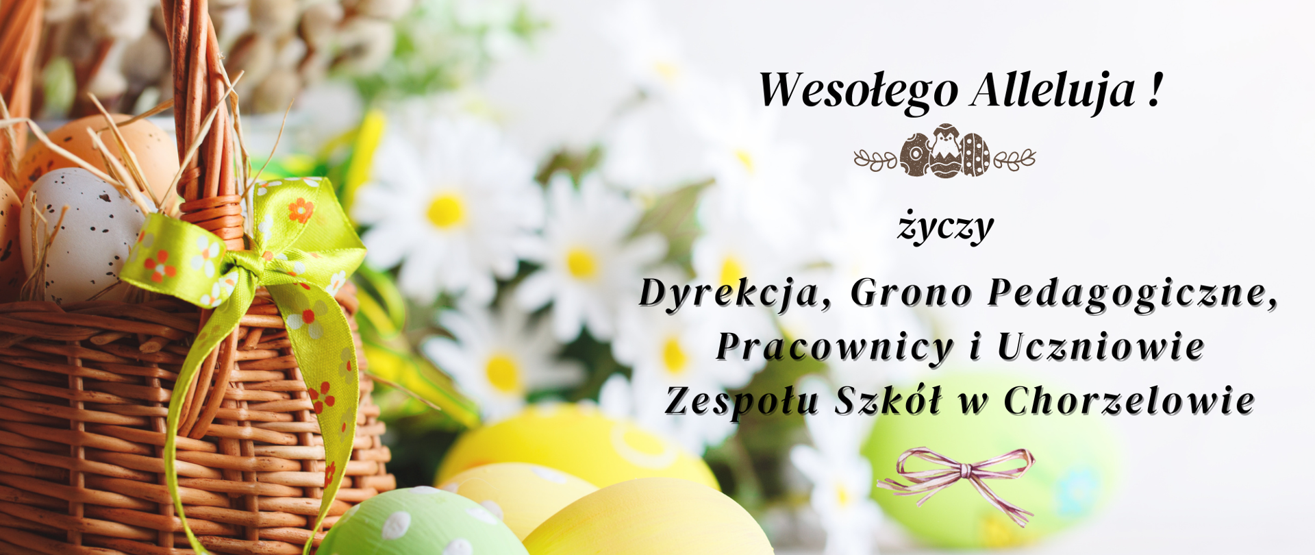 Życzenia Świąteczne od ZS w Chorzelowie