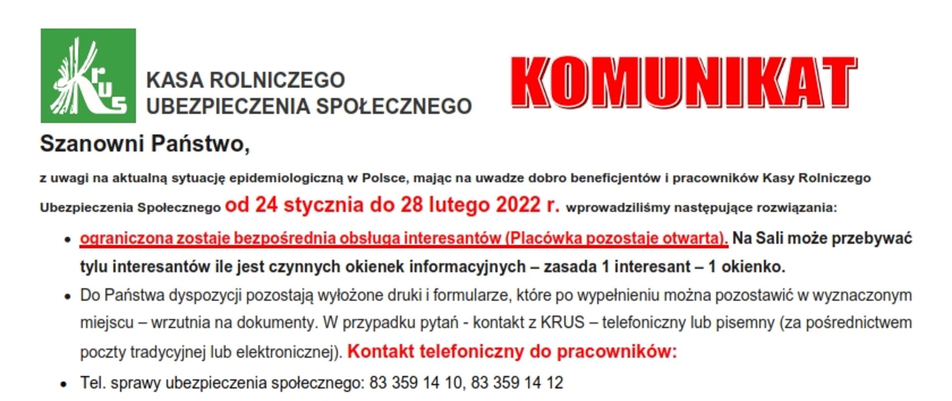 INFORMACJA