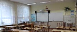 Sala języka angielskiego przed remontem