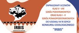 IX edycja Konkursu Zoologicznego IRBIS
