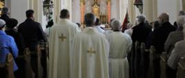 Msza w kościele w Nakle Śląskim