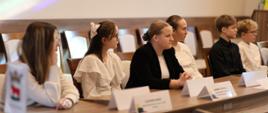 Maria Czarnecka będzie radną z naszej szkole w Młodzieżowej Radnie Miasta. 