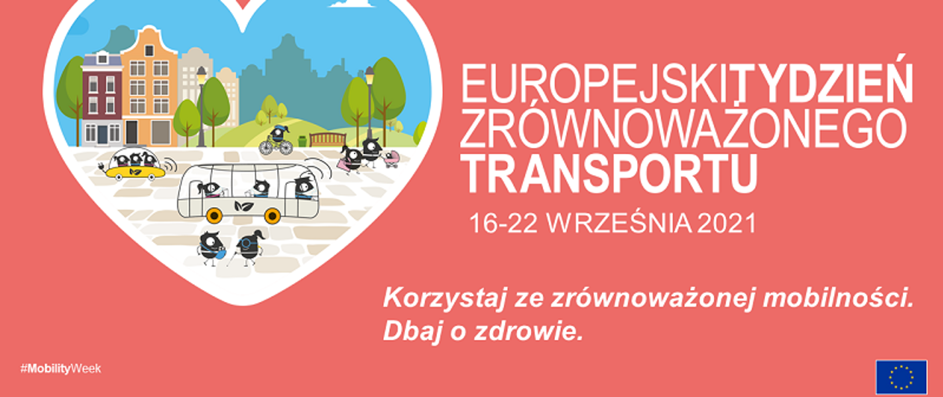 Europejski Tydzień Zrównoważonego Transportu 16-22 września 2021