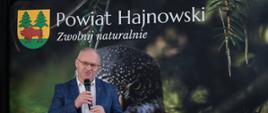 Przy głosie Starosta Hajnowski Andrzej Skiepko