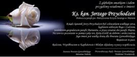 Kondolencje ks. Jerzy Przychodzeń 