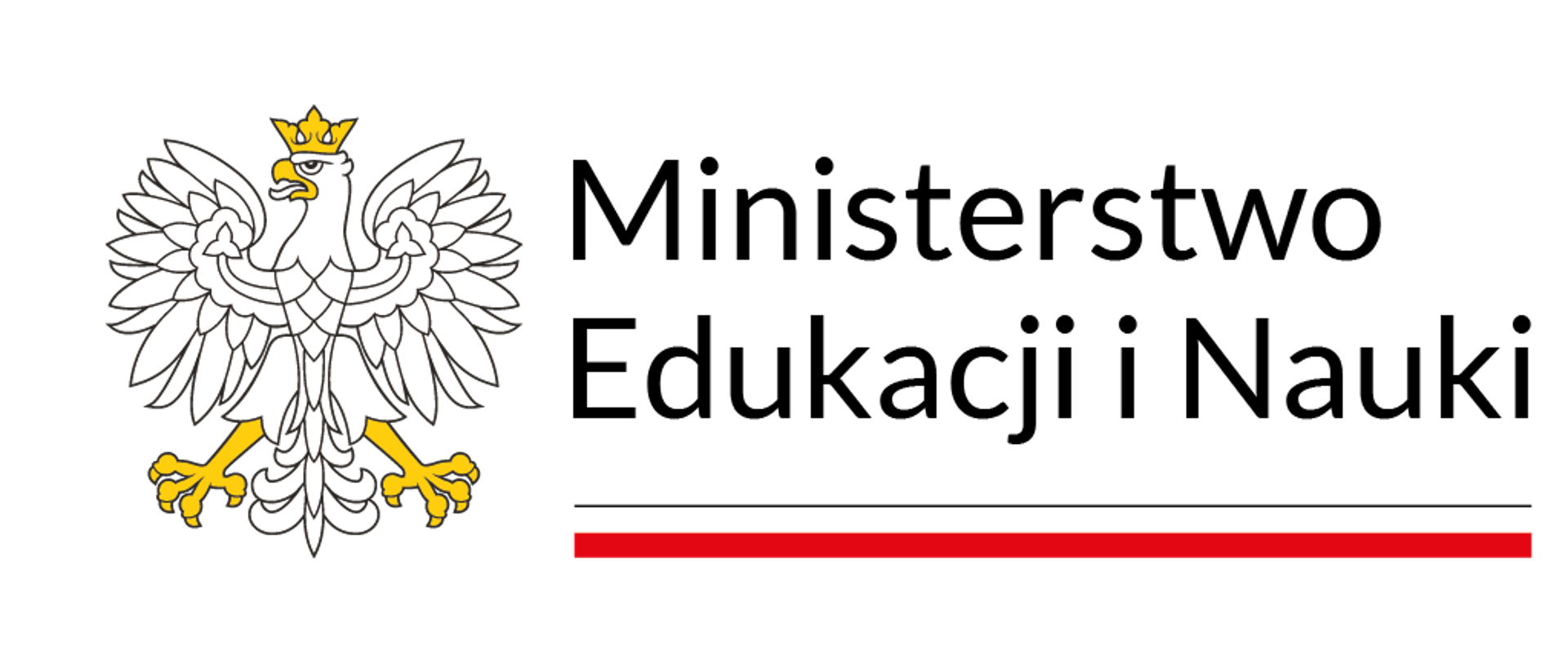 logo Ministerstwa Edukacji i Nauki - orzeł biały