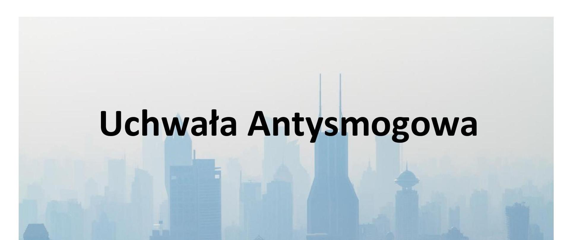 Uchwała antysmogowa