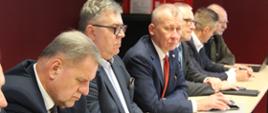 Starostwie z Województwa Podlaskiego biorący udział w spotkaniu
