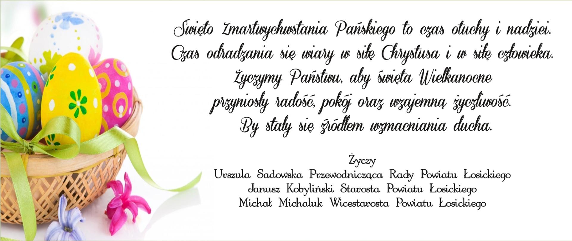 Życzenia wielkanocne
