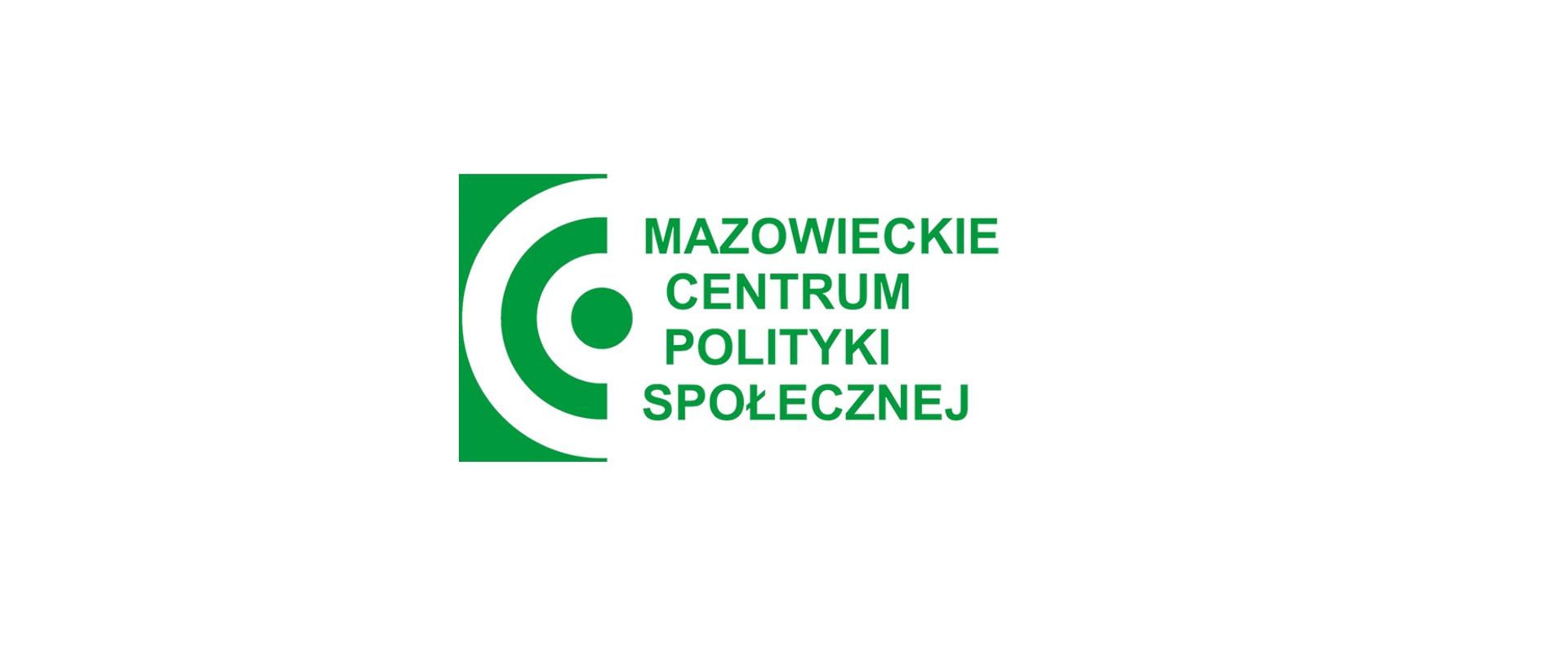 Logo Mazowieckie Centrum Polityki Społecznej