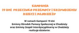 Informacja o przeciwdziałaniu przemocy