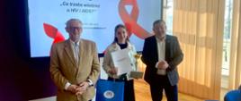 Uczennica Staszica – laureatką Wojewódzkiego Konkursu Wiedzy o HIV - AIDS